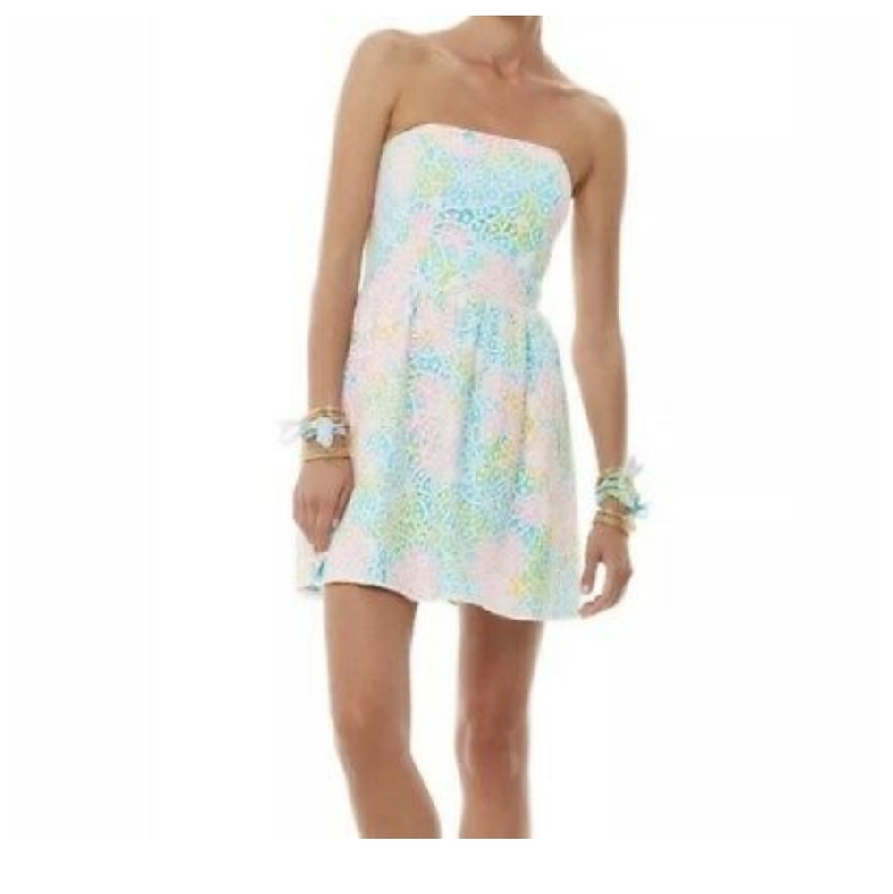 Lilly Pulitzer Lottie Salisbury Lace Pastel Dress